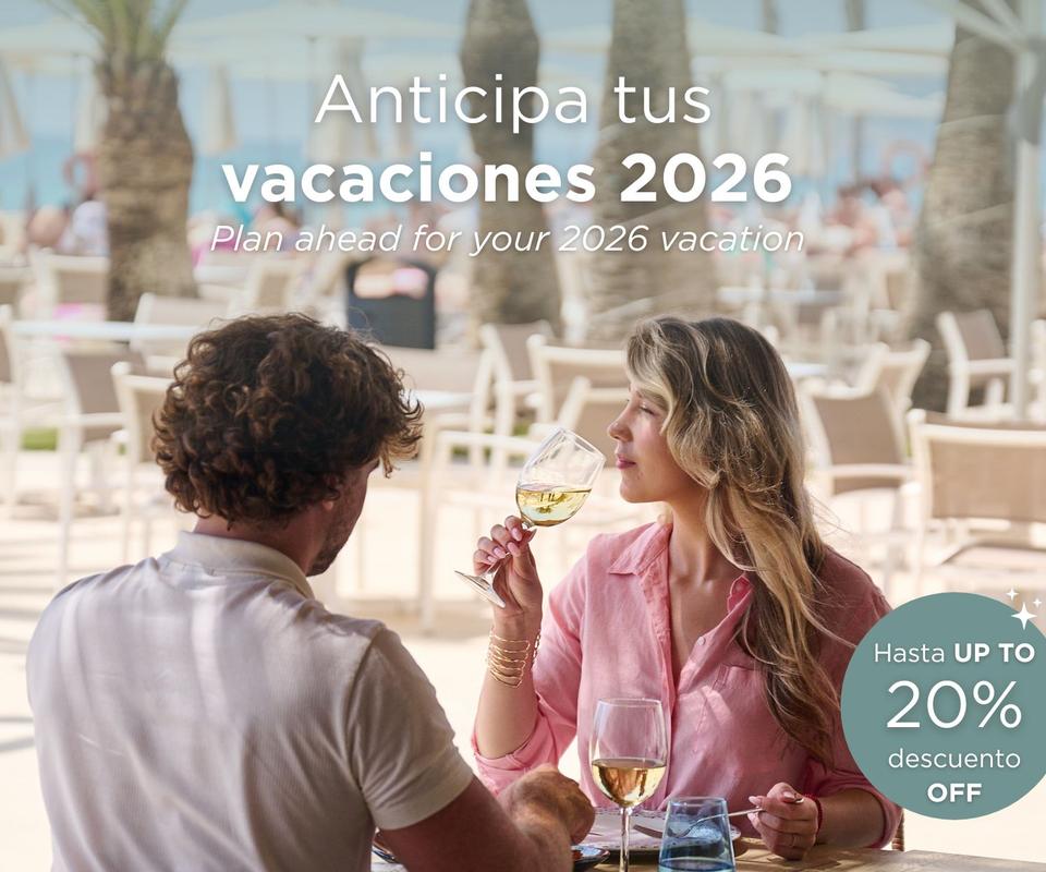ANTICIPA TUS VACACIONES DE 2026 Hotel Cap Negret Altea, Alicante ANTICIPA TUS VACACIONES DE 2026 Hotel Cap Negret Altea, Alicante