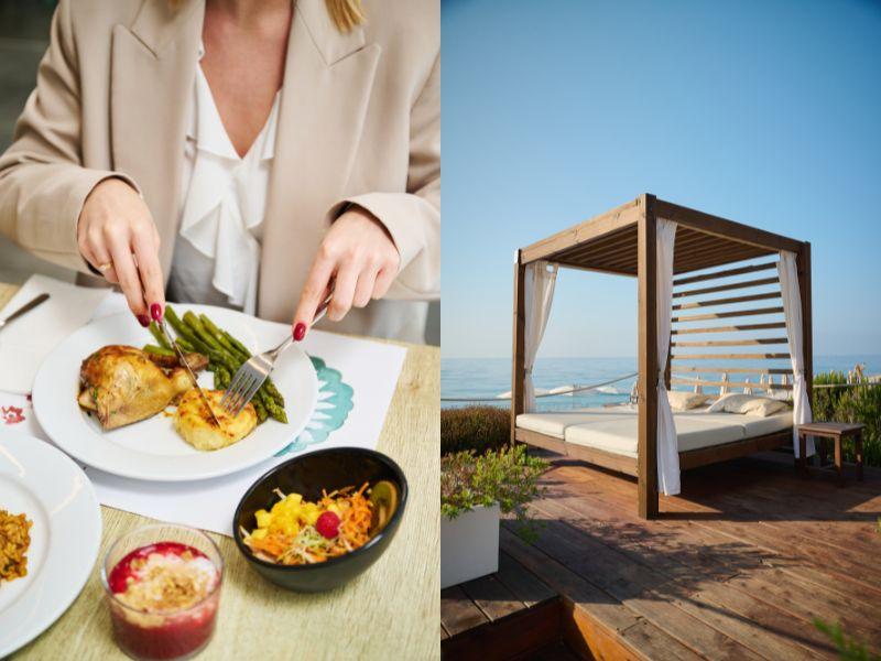 Day pass - Cama balinesa + comida buffét Hotel Cap Negret Altea, Alicante Day pass - Cama balinesa + comida buffét Hotel Cap Negret Altea, Alicante