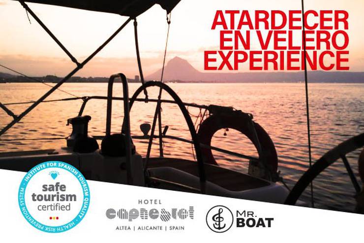 Experiencia atardecer hotel cap negret altea, alicante Experiencia atardecer hotel cap negret altea, alicante
