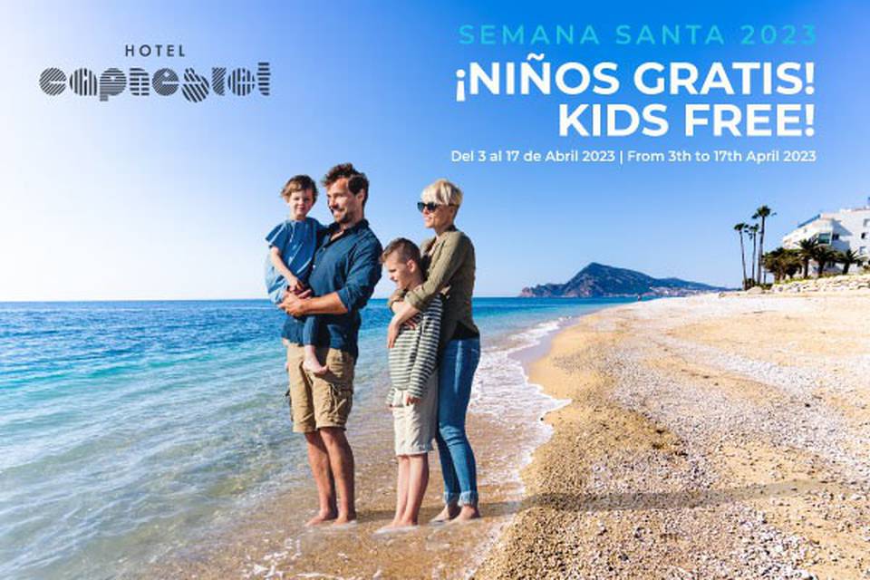 Niños gratis Hotel Cap Negret Altea, Alicante