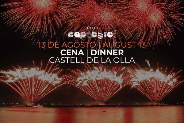 Cena castell de l'olla Hotel Cap Negret Altea, Alicante Cena castell de l'olla Hotel Cap Negret Altea, Alicante