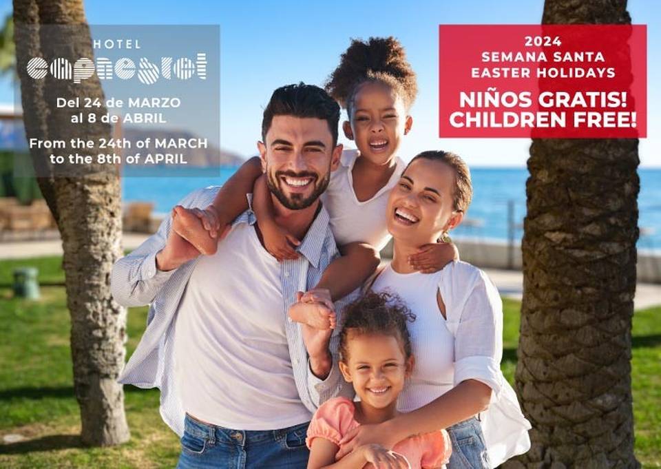 Niños gratis Hotel Cap Negret Altea, Alicante