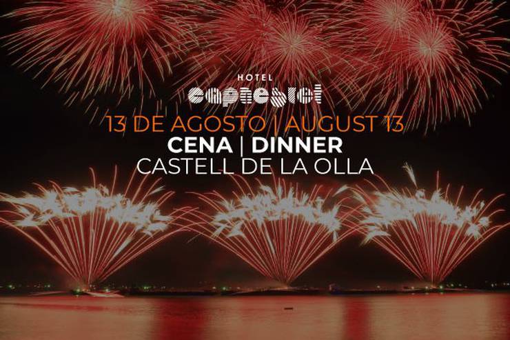 Cena castell de l'olla Hotel Cap Negret Altea, Alicante Cena castell de l'olla Hotel Cap Negret Altea, Alicante