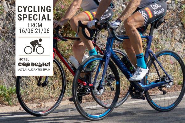 Oferta Especial Ciclistas Hotel Cap Negret Altea, Alicante Oferta Especial Ciclistas Hotel Cap Negret Altea, Alicante
