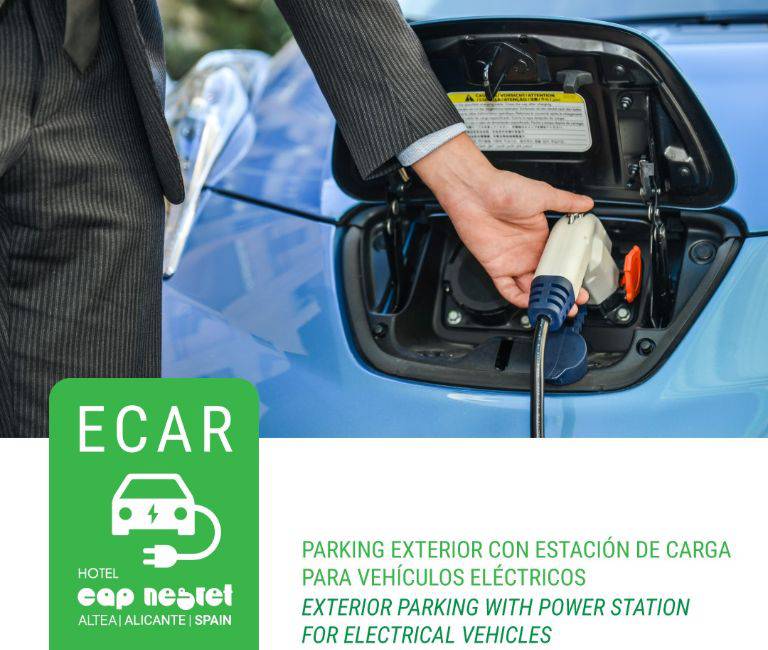 Carga eléctrica Hotel Cap Negret Altea, Alicante