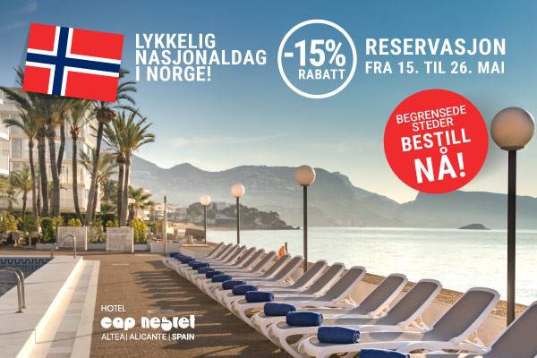 Día de Noruega Hotel Cap Negret Altea, Alicante Día de Noruega Hotel Cap Negret Altea, Alicante