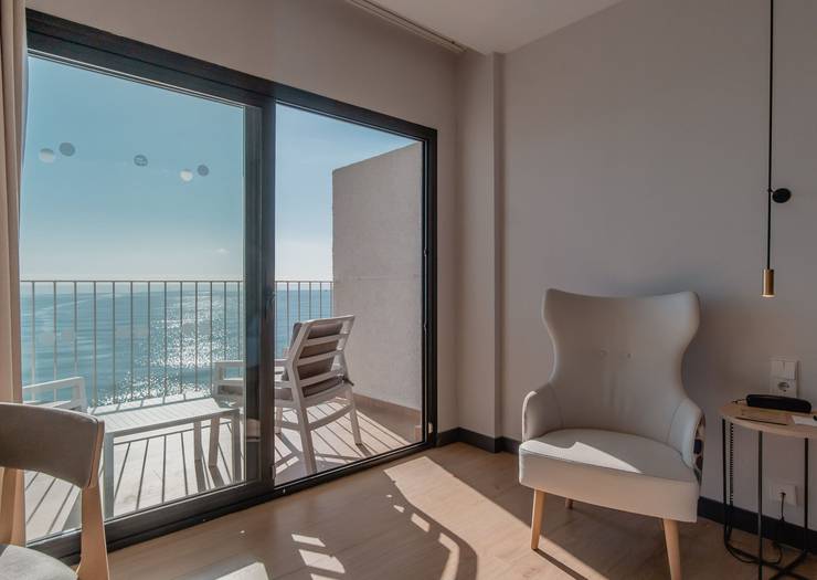 Habitación doble frontal deluxe Hotel Cap Negret Altea, Alicante Habitación doble frontal deluxe Hotel Cap Negret Altea, Alicante