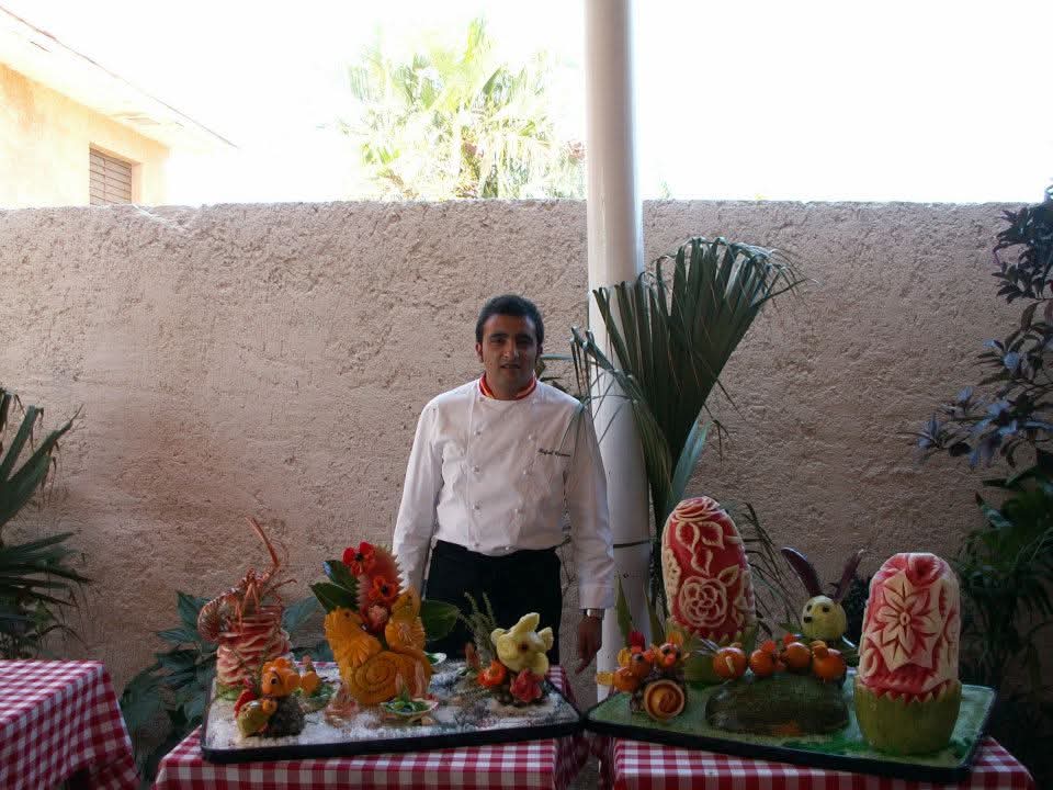 Concurso fruta tallada